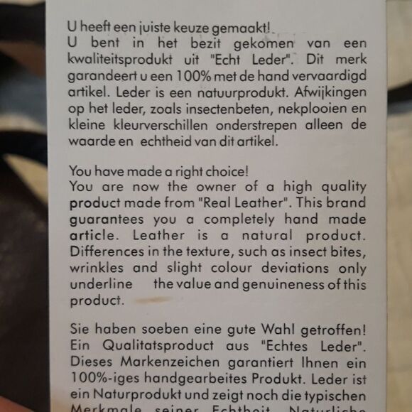 Nwt DR Amsterdam leather crossbody bag - Picture 6 of 8